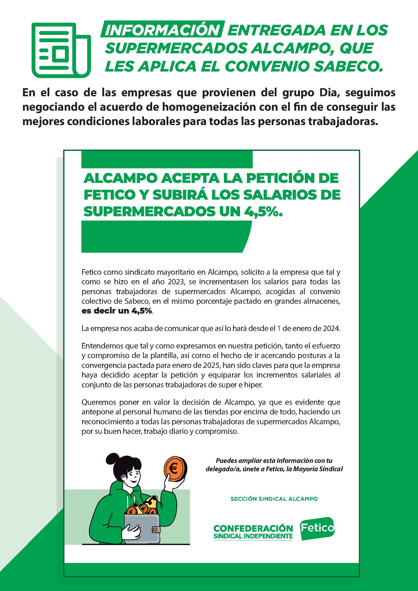 Información entregada Alcampo Fetico