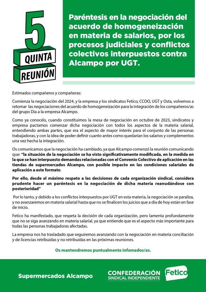 5 reunion hogeneización