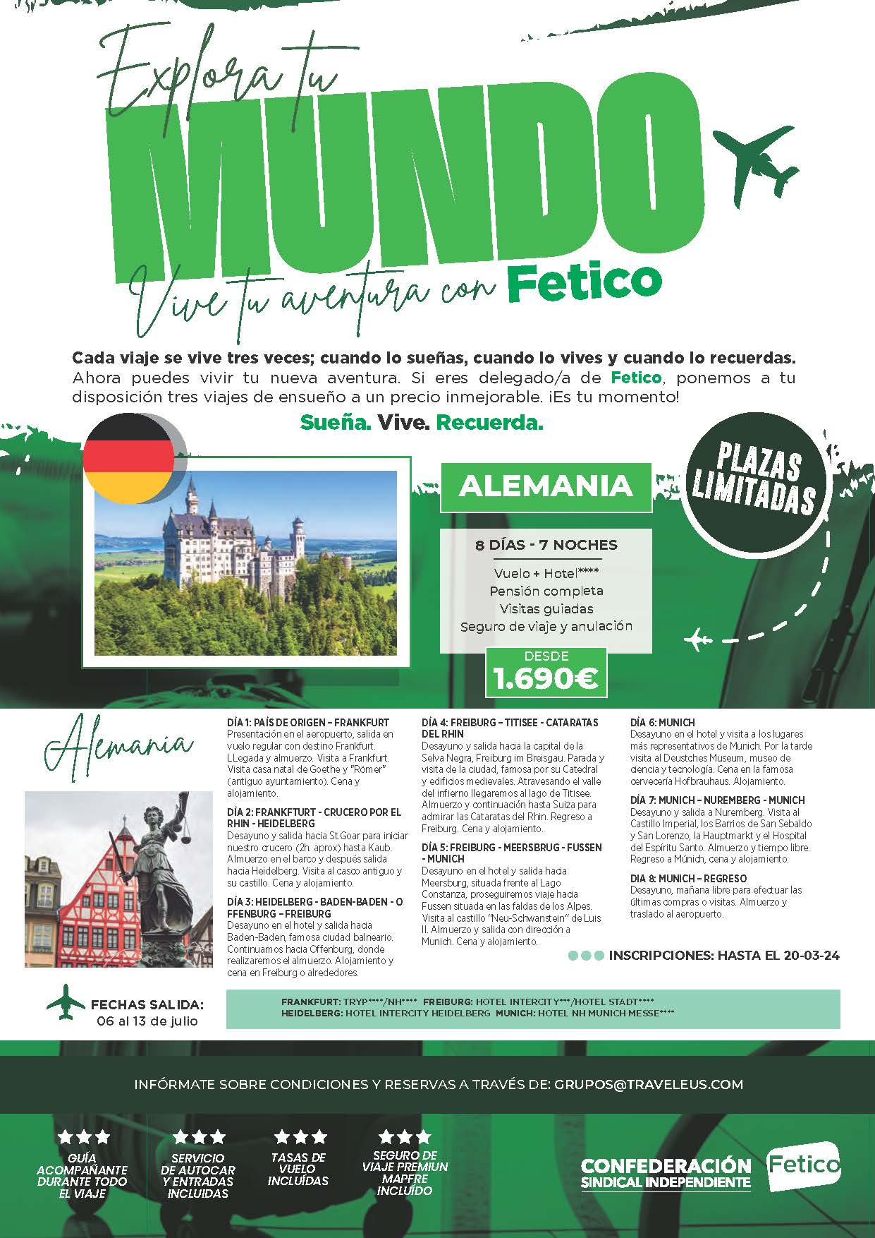 viaje alemania